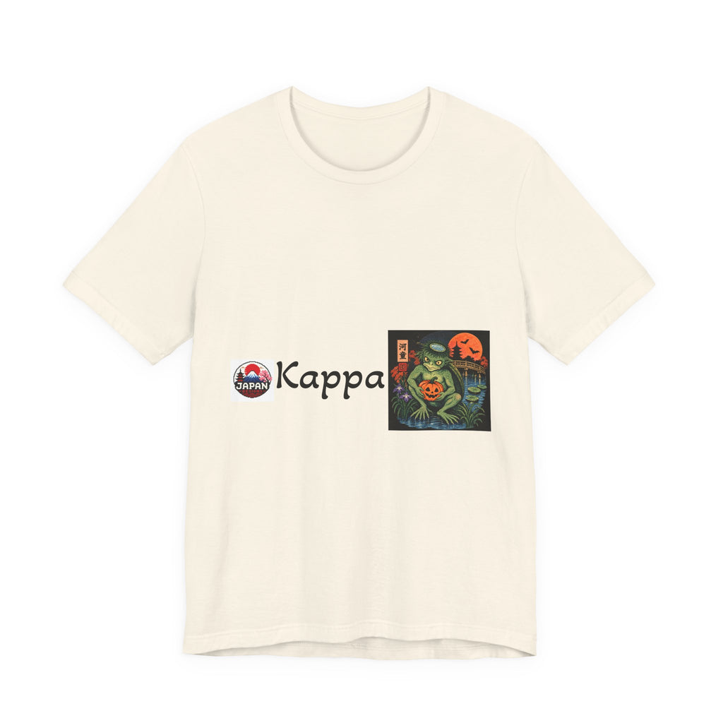Kappa Japanese Yokai Halloween Myth Creature Tee | Kappa Illustration T-Shirt