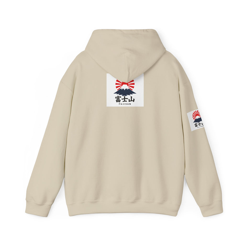 Mt.Fuji Japan Designs Graphic Logo Hoodie — Japanese Rising Sun Streetwear