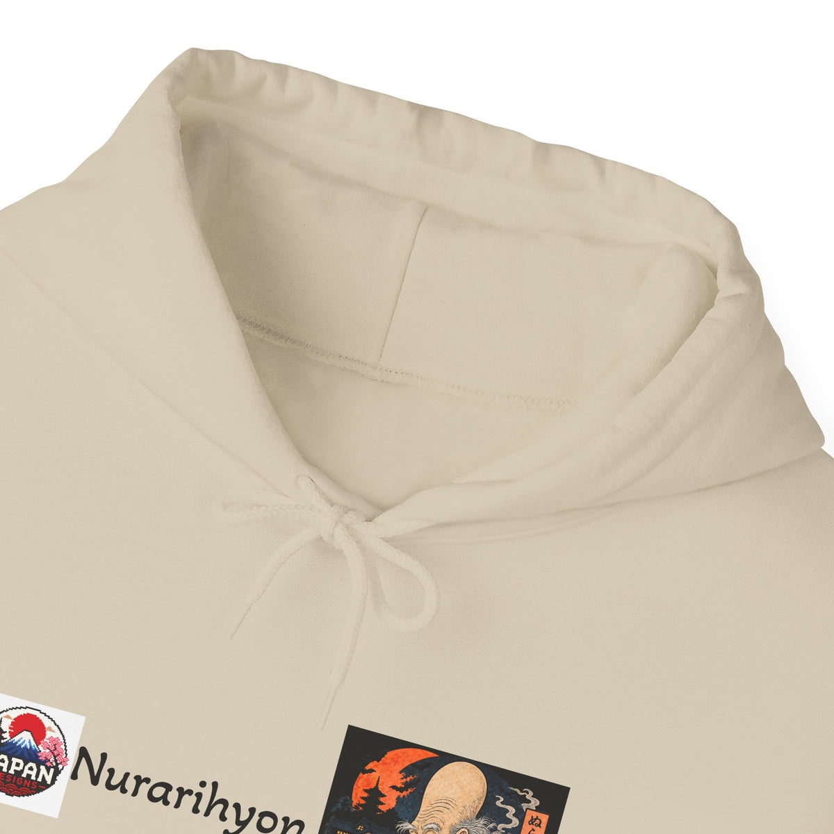 Nurarihyon yokai Halloween illustration Hoodie | Japanese folklore graphic sweatshirt