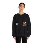 Rokurokubi Japanese Yokai halloween Artwork Sweatshirt | Vintage Ghost Print halloween