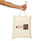 Mokugyo Daruma Yokai Halloween Illustration Tote Bag | Buddhist Temple Drum Artwork