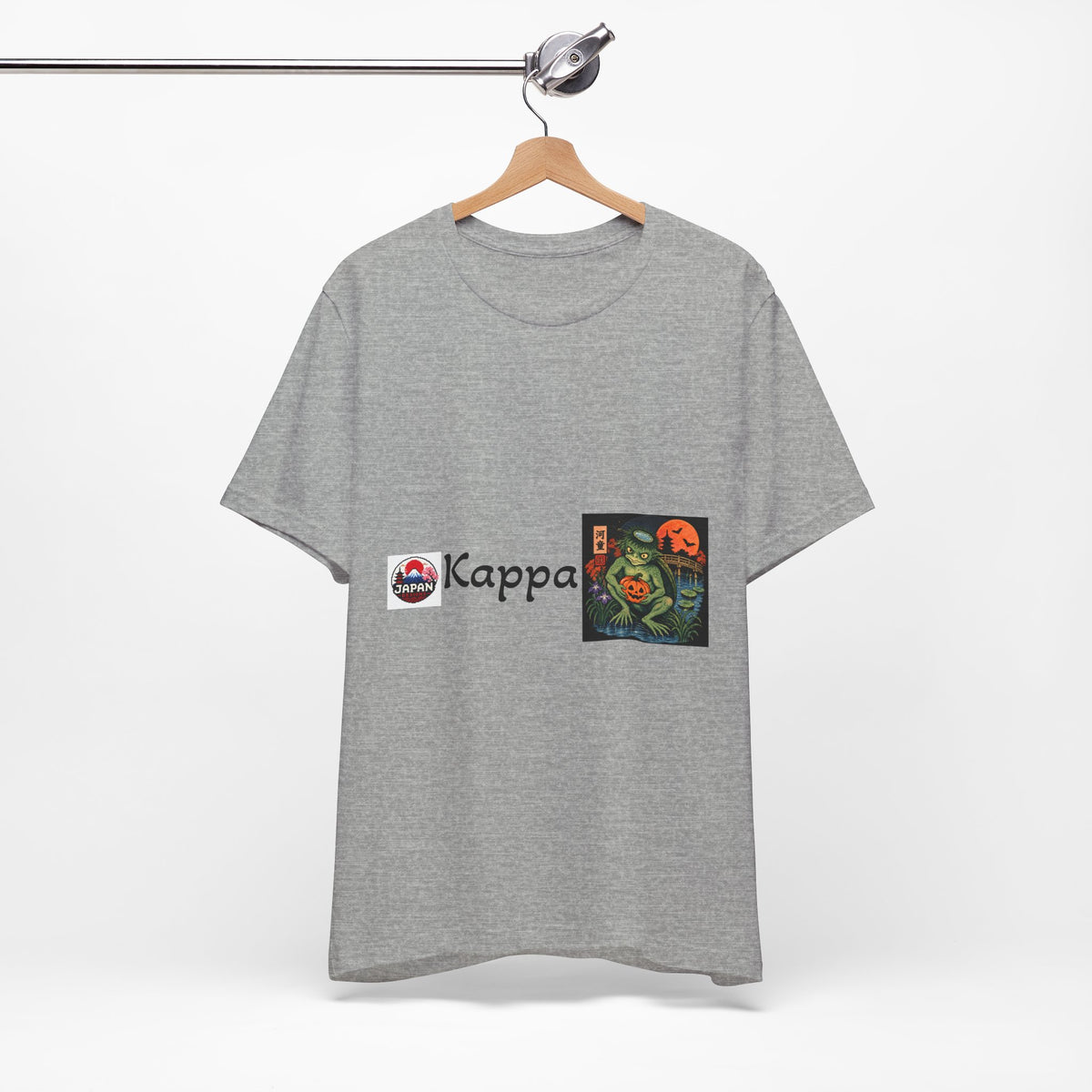 Kappa Japanese Yokai Halloween Myth Creature Tee | Kappa Illustration T-Shirt