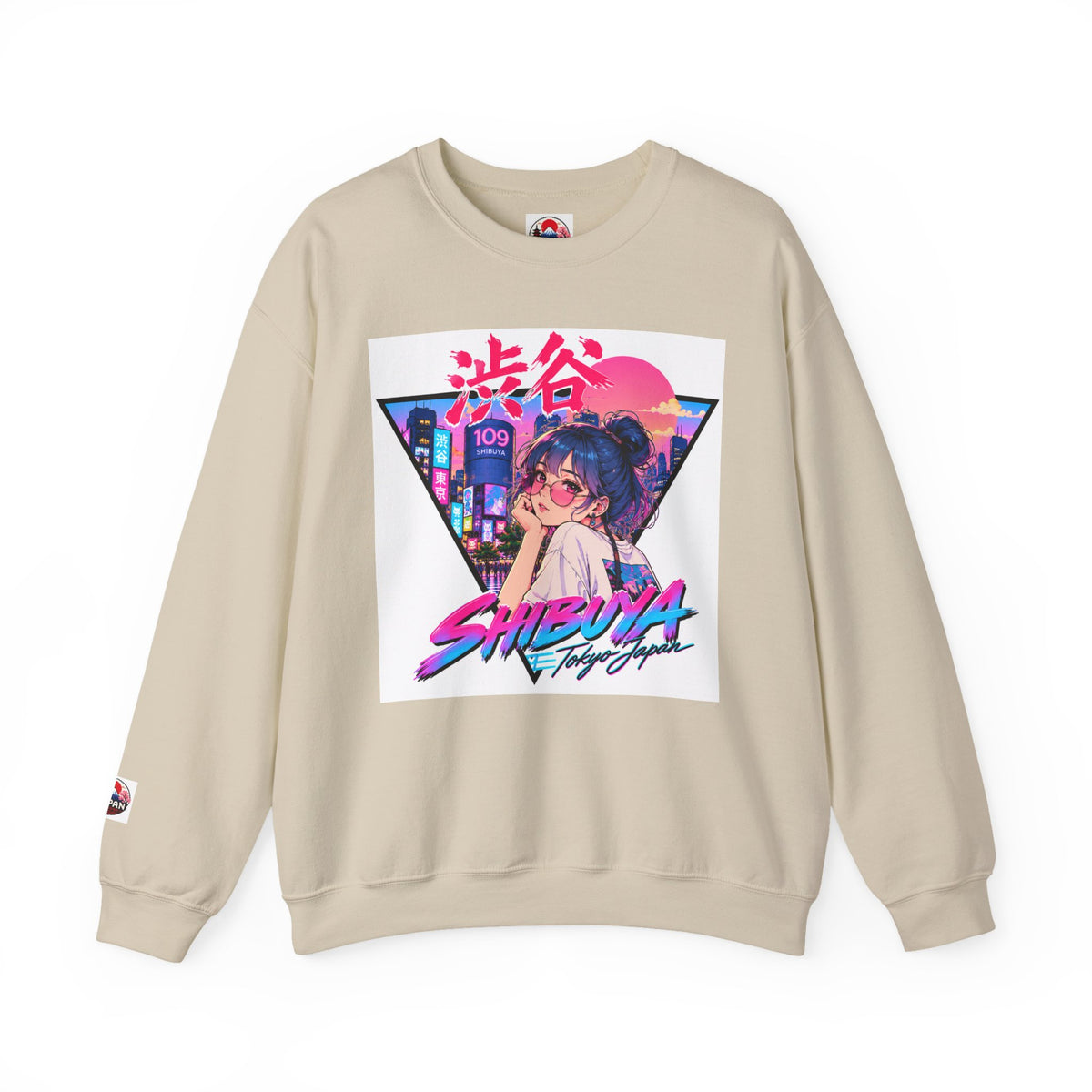 Shibuya Sky 2 Neon Anime Crewneck Sweatshirt