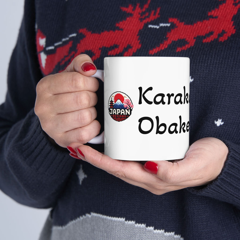 Karakasabake Yokai Illustration Mug | Japan Halloween Ceramic Mug