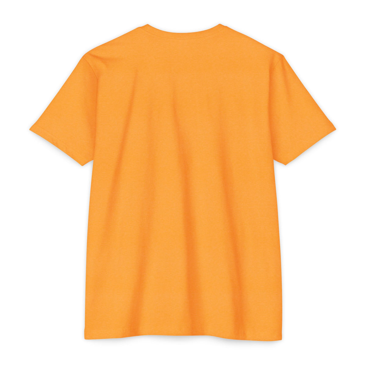 Akihabara Cyberpunk Sniper Girl T‑Shirt —Orange Akihabara Neon City Graphic