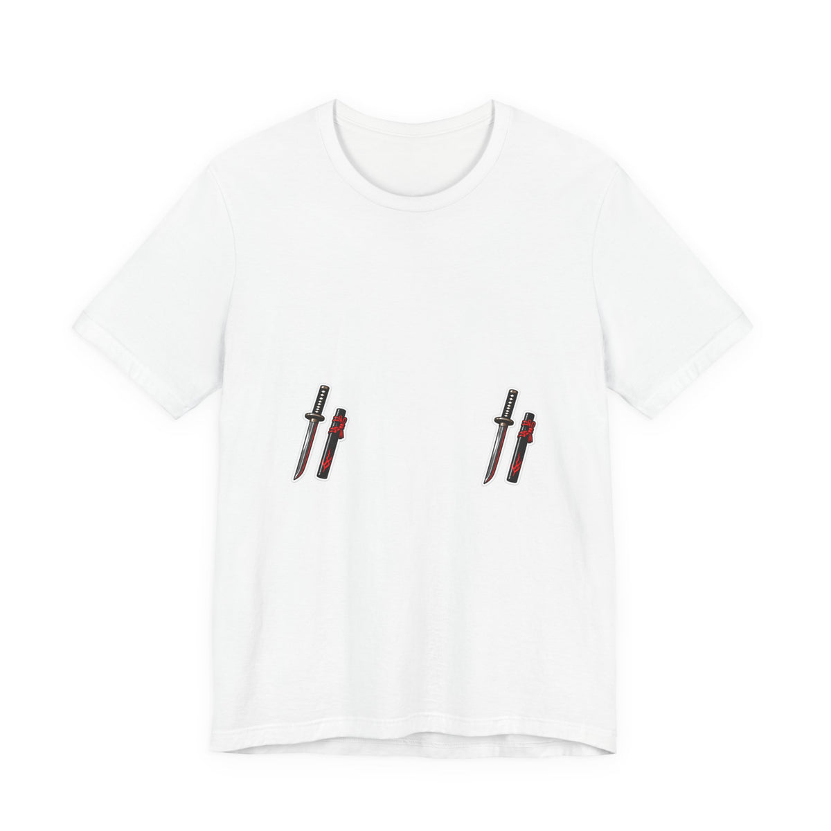 Black katana samurai Sword Tee — Japanese Katana T-Shirt