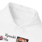Japanese Fox Spirit Yokai Halloween Hoodie | Kyuubi No Kitsune Illustration