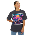 Shibuya Sky 6 Tokyo City Pop Neon Anime Tee — Retro Japanese Cityscape Graphic T-Shirt