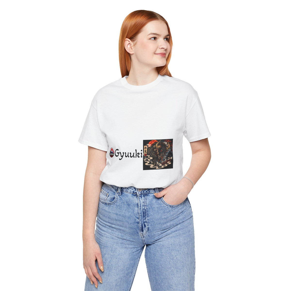Gyuuki Japanese Yokai Halloween Demon Artwork T-Shirt | Oni Illustration Tee