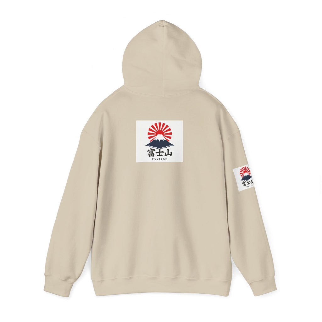 Mt.Fuji Japan Designs Graphic Logo Hoodie — Japanese Rising Sun Streetwear