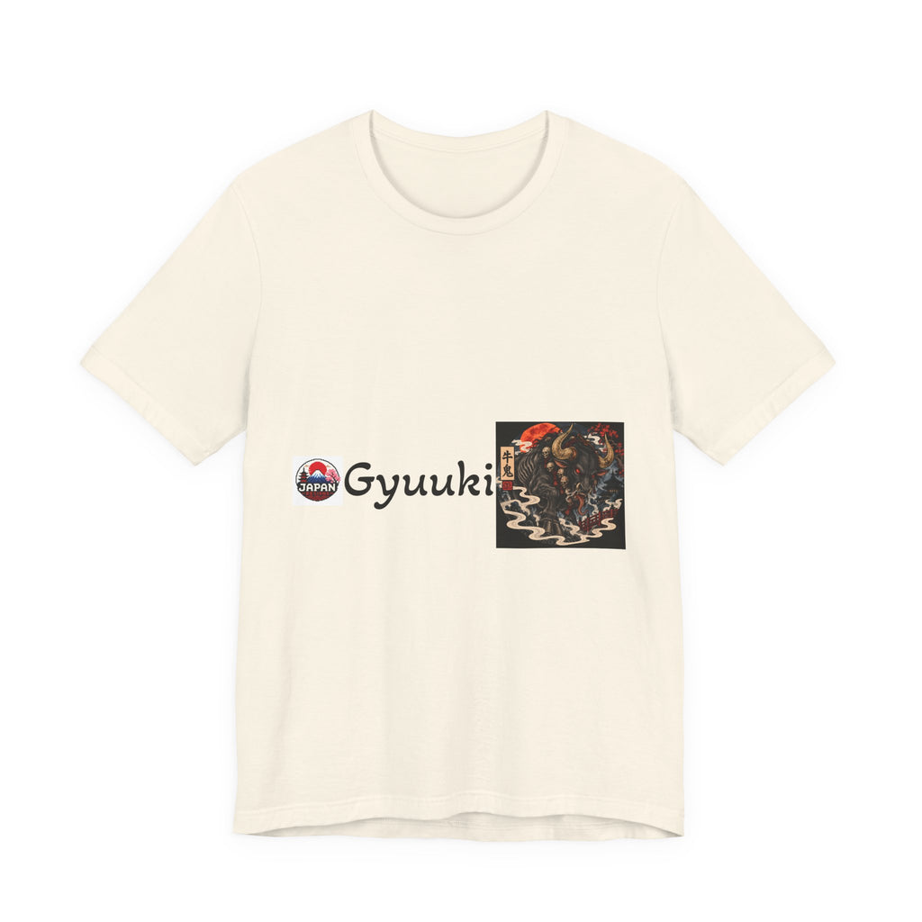 Gyuuki Japanese Yokai Halloween Demon Artwork T-Shirt | Oni Illustration Tee
