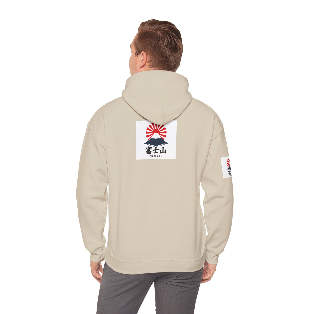 Mt.Fuji Japan Designs Graphic Logo Hoodie — Japanese Rising Sun Streetwear