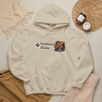 Karakasa Obake Halloween Ghost Illustration Hoodie | Japanese Yokai Hooded Sweatshirt