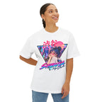 Shibuya Sky 2 City Pop Neon Anime Tee — Retro Japanese Cityscape Graphic T-Shirt