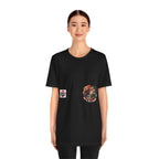 Tengu Japanese Yokai Halloween Mask Tee | Tengu Illustration T-Shirt