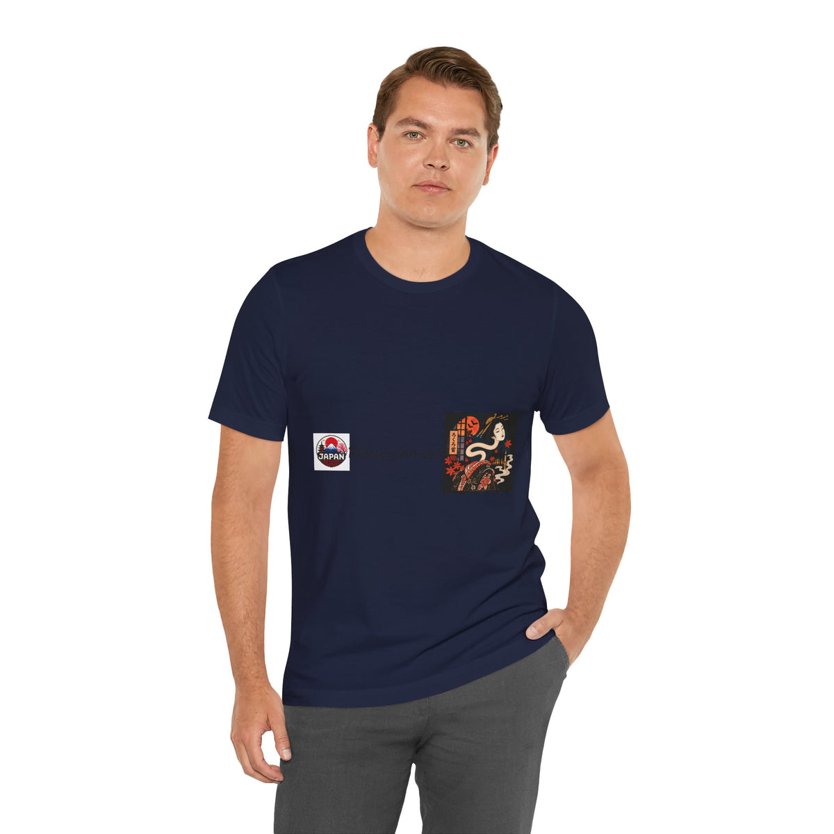 Rokurokubi Japanese Halloween Yokai Art T-Shirt | Snake Neck Spirit Tee Halloween