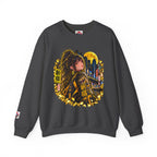 Anime Cyberpunk Sweatshirt - Neon Yellow Tokyo 'Shinjuku' Crewneck