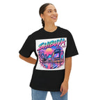 Shibuya Sky 0 Tokyo City Pop Neon Anime Tee — Retro Japanese Cityscape Graphic T-Shirt