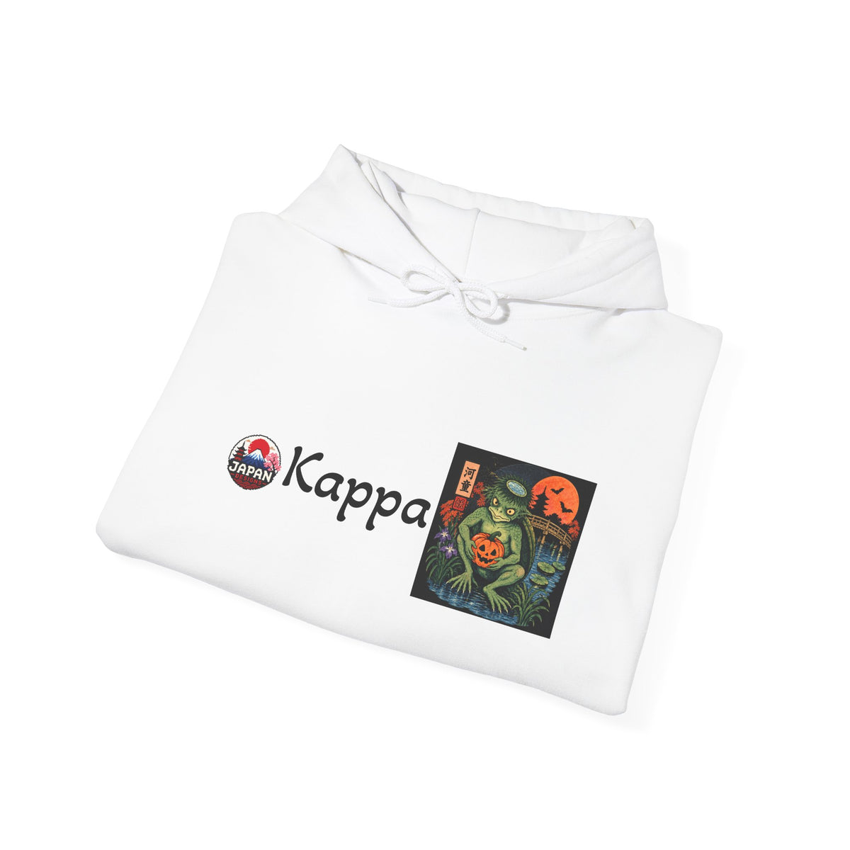 Kappa Japanese Halloween Yokai Crest Logo hoodie | Graphic Hoodie