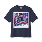 Shibuya Sky 4 Tokyo City Pop Neon Anime Tee — Retro Japanese Cityscape Graphic T-Shirt