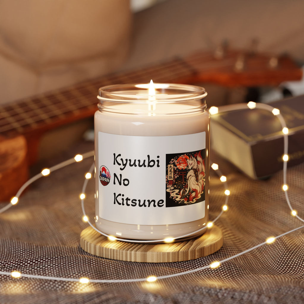 Kyuubi No Kitsune Japanese Halloween Yokai Candle | 9oz Soy Jar