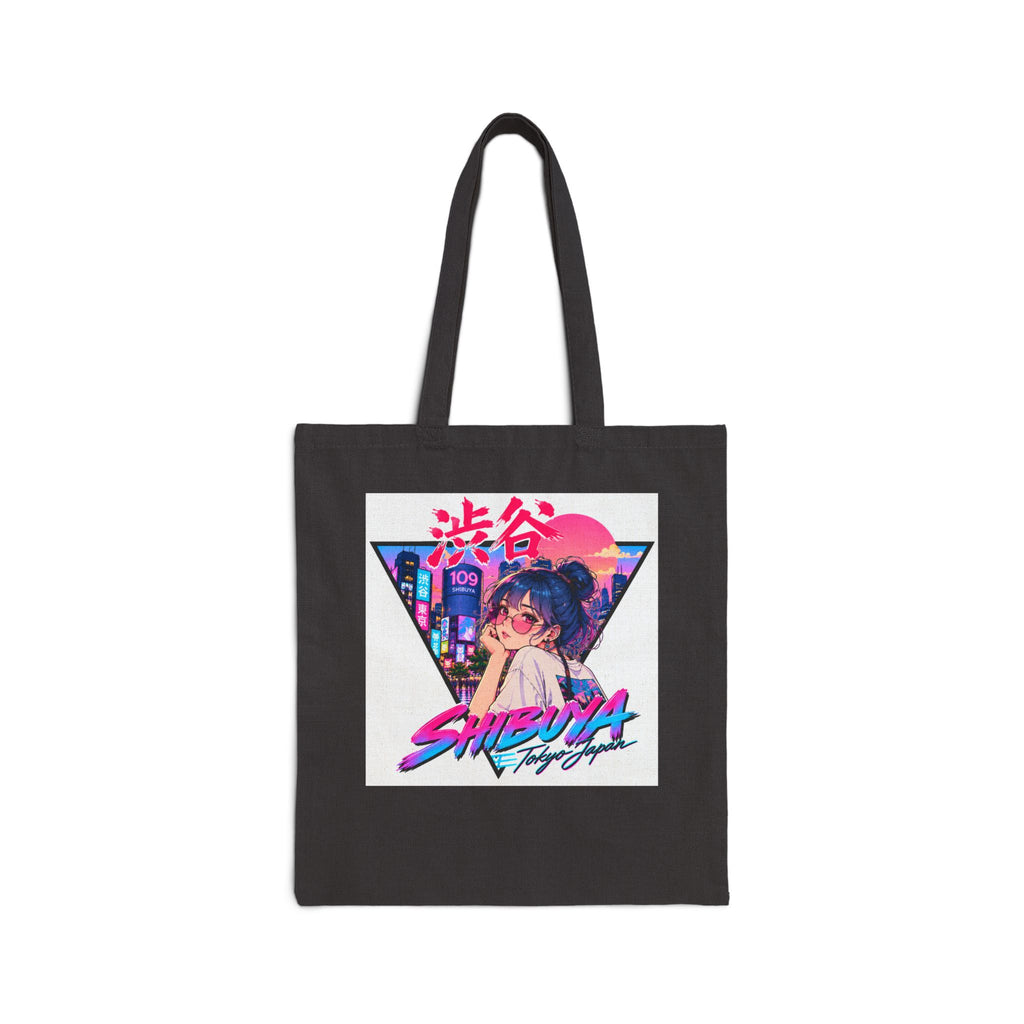 Shibuya Sky 2 Tokyo Neon Anime Tote
