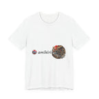Amikiri yokai Halloween Logo Tee | Japanese Mask Illustration T-Shirt