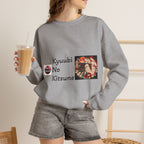 Kyuubi No Kitsune Yokai Halloween Crewneck Sweatshirt | Japanese Fox Spirit Graphic