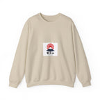 Rising Sun Mount Fuji Sweatshirt | Japanese Kanji Graphic