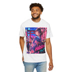 Harajuku Style 12 Neon City Anime Girl T-Shirt – Tokyo Streetwear Graphic Tee