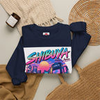 Shibuya Sky 0 Tokyo Neon Anime Crewneck Sweatshirt