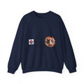 Kyuubi No Kitsune Yokai Halloween Crewneck Sweatshirt | Japanese Fox Spirit Graphic