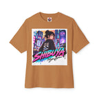 Shibuya Sky 4 Tokyo City Pop Neon Anime Tee — Retro Japanese Cityscape Graphic T-Shirt