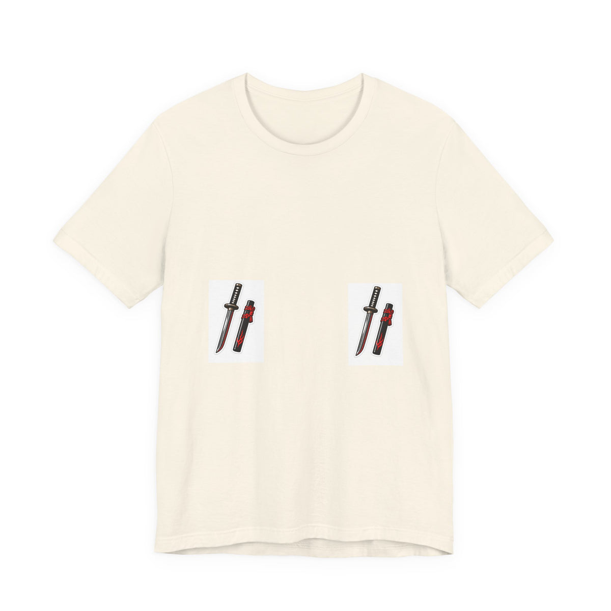 Black katana samurai Sword Tee — Japanese Katana T-Shirt