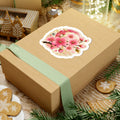Cherry Blossom Kiss-Cut Sticker — Sakura Floral Laptop Decal