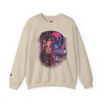 Anime Cyberpunk Sweatshirt - Neon Pink Tokyo 'Shinjuku' Crewneck