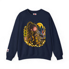 Anime Cyberpunk Sweatshirt - Neon Yellow Tokyo 'Shinjuku' Crewneck