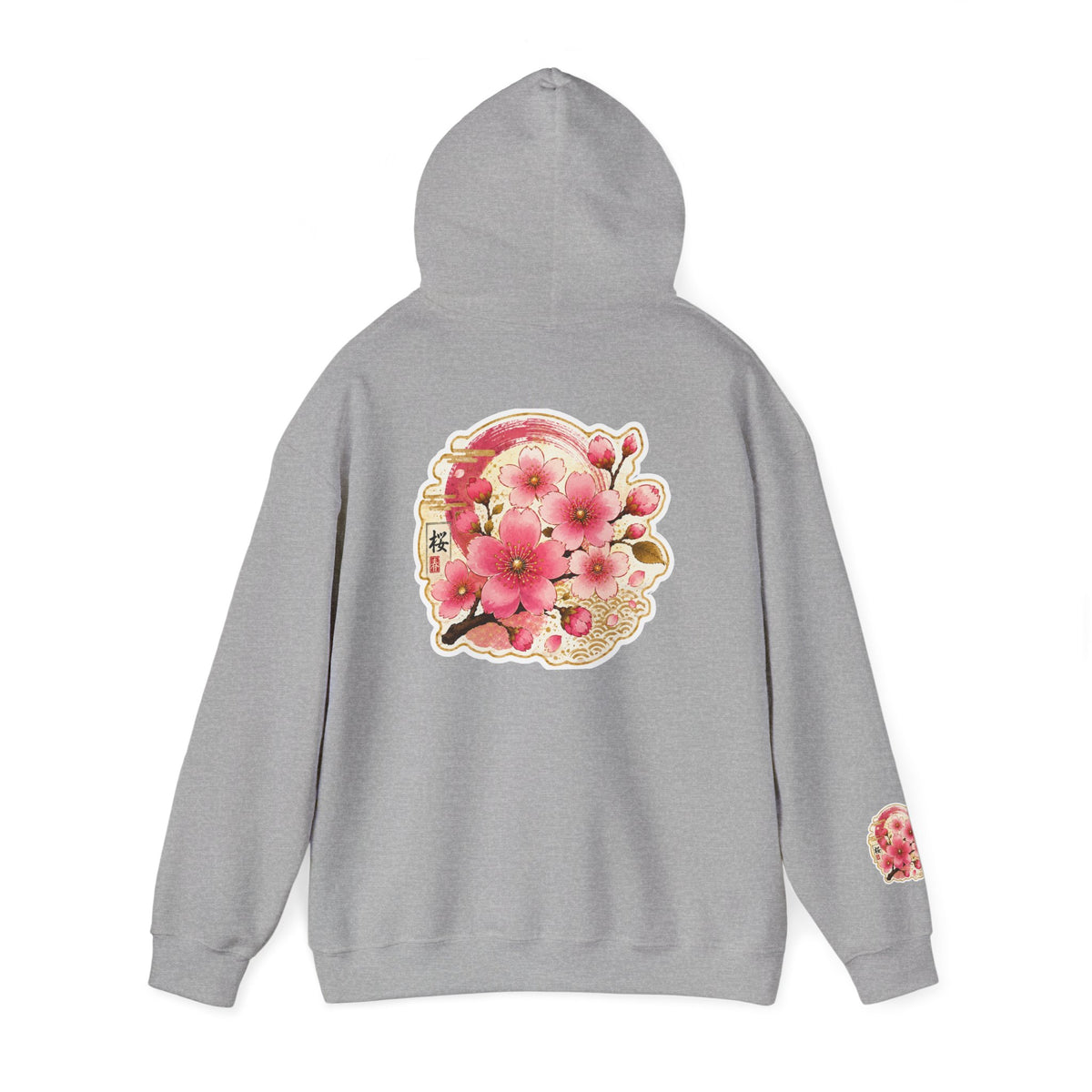 Cherry Blossom Hoodie 2— Pink Sakura Floral Japanese-Inspired Sweatshirt