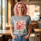 Cherry Blossom Tee — Sakura Floral Graphic T-Shirt
