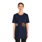 Mokugyo Daruma Halloween Yokai Illustration T-Shirt | Japanese Drum Daruma Art Tee
