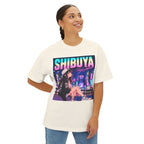 Shibuya Sky 3 Tokyo City Pop Neon Anime Tee — Retro Japanese Cityscape Graphic T-Shirt