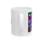 Shibuya Sky 6 Tokyo City Pop Night City Coffee Mug - Shibuya Neon Retro Vaporwave 11oz/15oz
