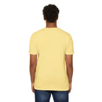 Akihabara Cyborg Sniper T‑Shirt —Yellow Akihabara Neon City Graphic