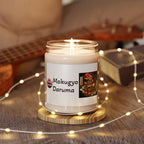 Mokugyo Daruma Japanese Yokai Halloween Candle | Scented Soy 9oz Jar