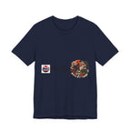Tengu Japanese Yokai Halloween Mask Tee | Tengu Illustration T-Shirt