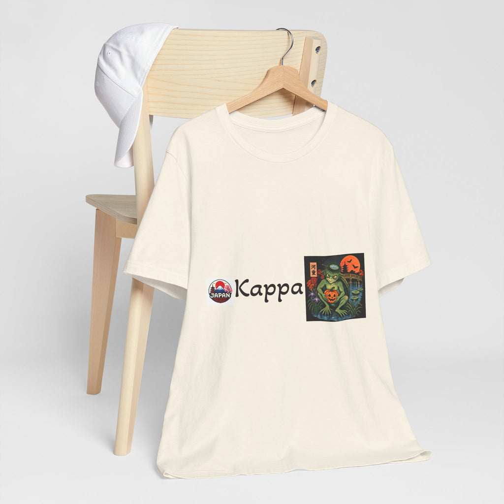 Kappa Japanese Yokai Halloween Myth Creature Tee | Kappa Illustration T-Shirt