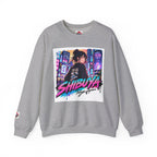 Shibuya Sky 5 Tokyo Neon Anime Crewneck Sweatshirt