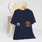 Tengu Japanese Yokai Halloween Mask Tee | Tengu Illustration T-Shirt