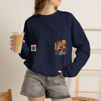 Karakasa Obake Japanese Halloween Character Sweatshirt | Japanese Yokai Illustration