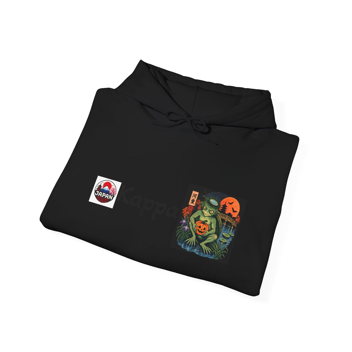 Kappa Japanese Halloween Yokai Crest Logo hoodie | Graphic Hoodie